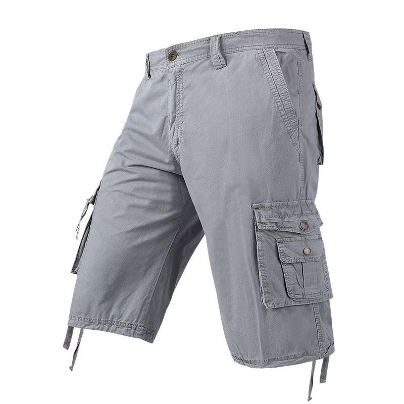 Pantaloni Cargo Uomo | Cotone Confortevole | Con Tasche Laterali | Casual Estivo