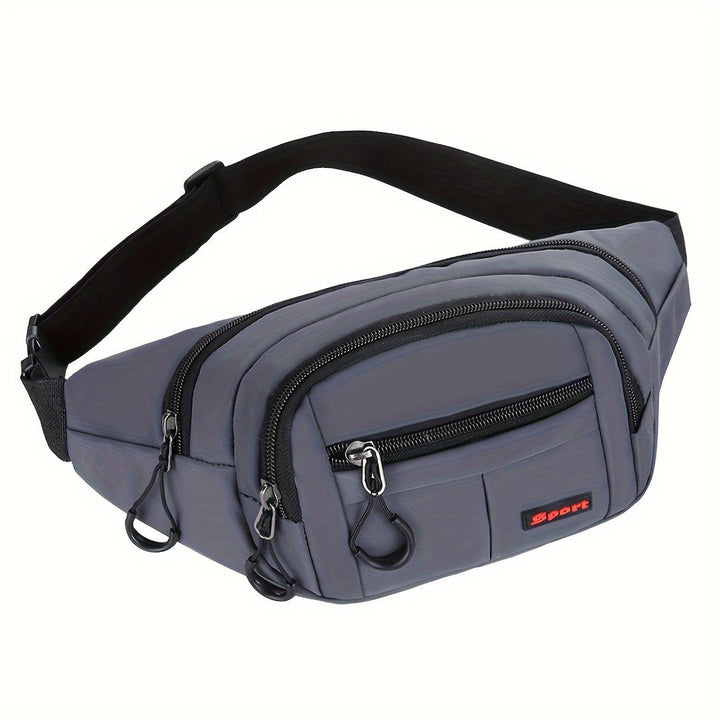 Borsa a vita da uomo | Multifunzionale e resistente | Grande capacità e design sportivo