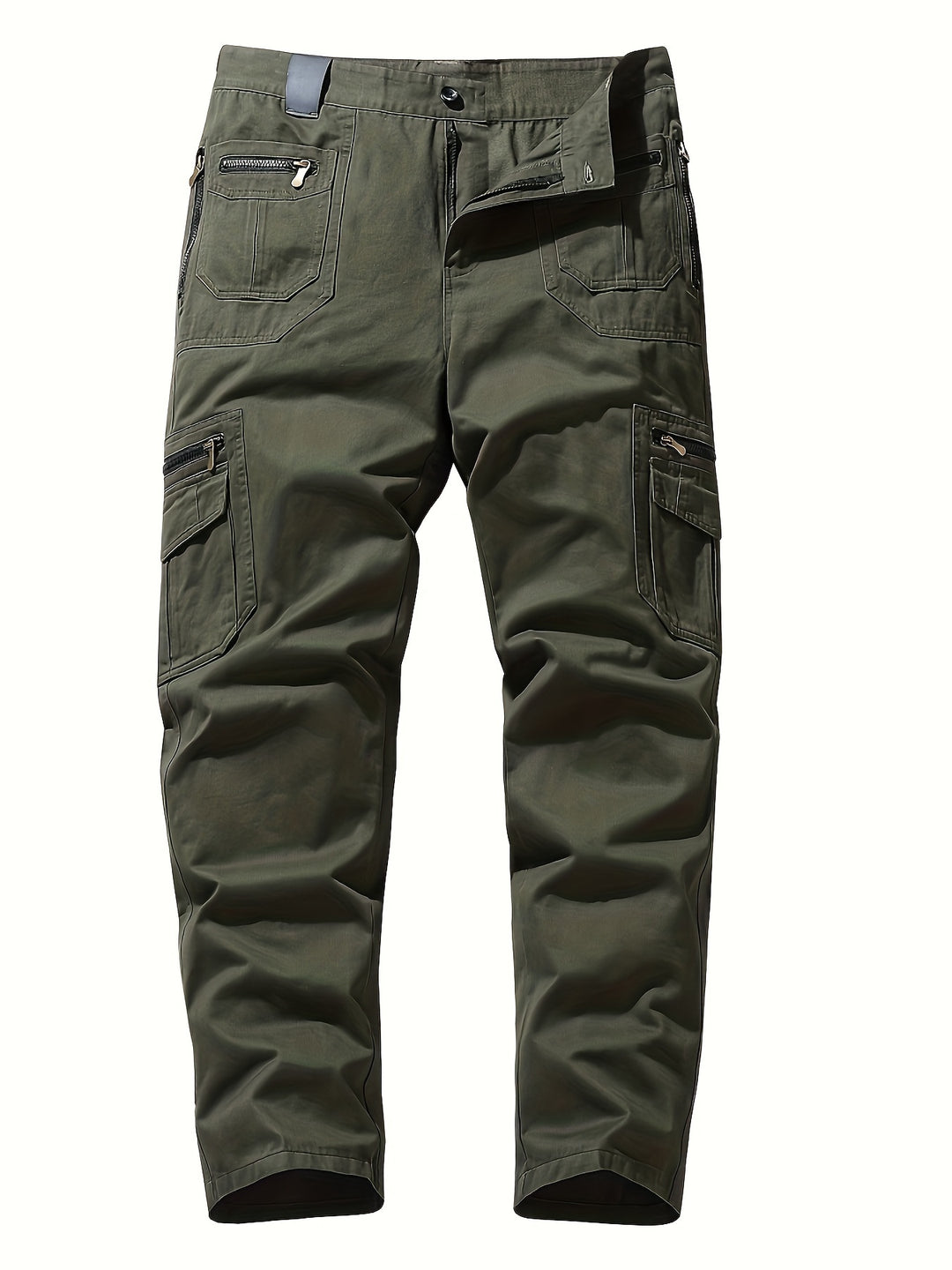 Pantaloni Cargo da Uomo | 100% Cotone | Comodi e Funzionali | Outdoor e Tempo Libero