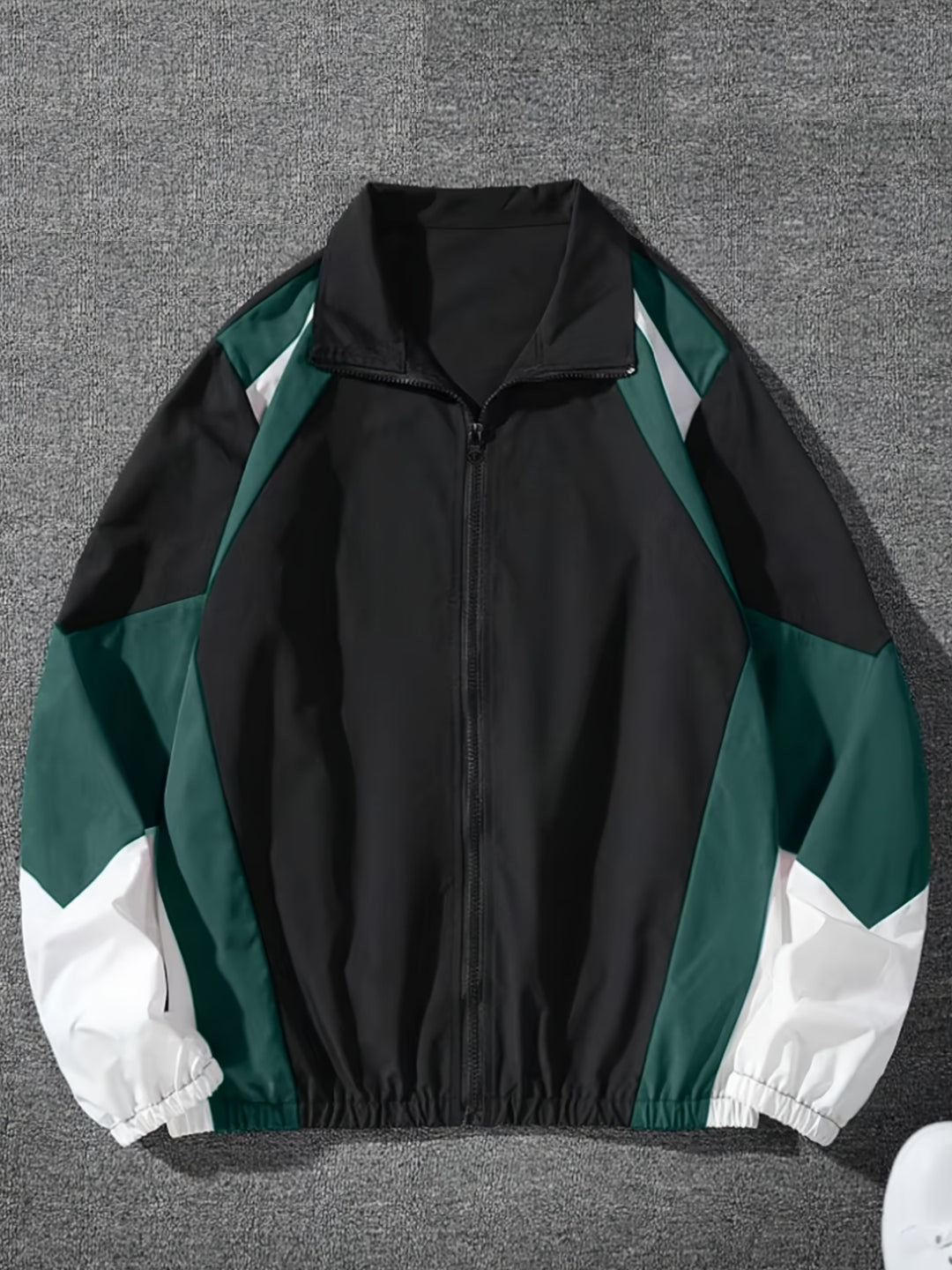 Giacca da Uomo | Outdoor | A Blocchi di Colore | Leggera & Antivento | Primavera/Autunno