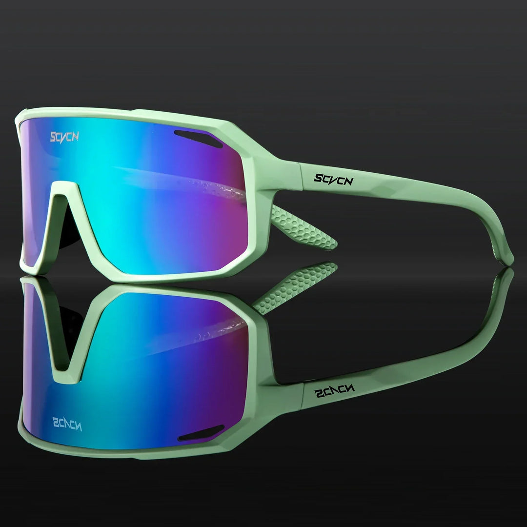 Occhiali da sole da uomo | Ultra leggeri & Polarizzati | Protezione UV400 | Design sportivo dinamico