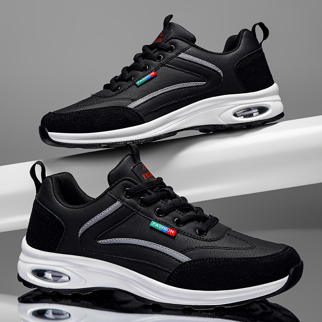 Sneaker da Uomo | In Pelle | Suola Antiscivolo | Chiusura con Lacci