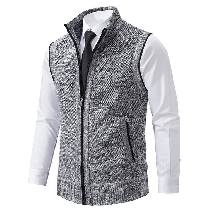 Maglioni Uomo | Classico Maglione con Rzip | Morbido e Caldo