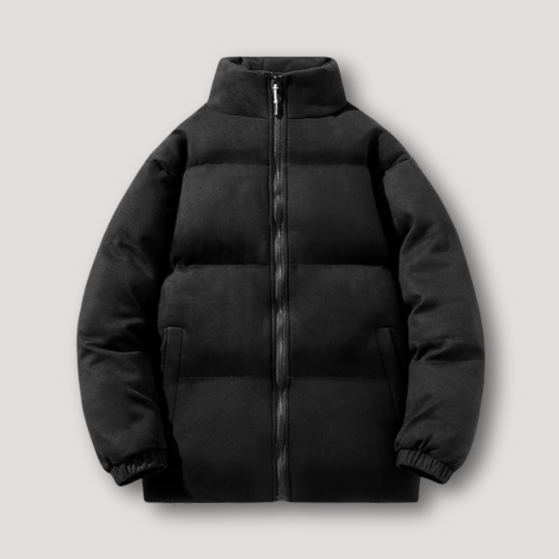 Parka Invernale Uomo | Antivento Caldo | Collo Alto Casual