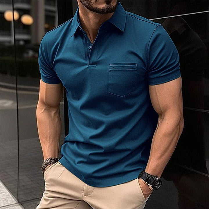 Polo da Uomo | Slim Fit Sportiva | Morbida e Traspirante | Cotone & Poliestere