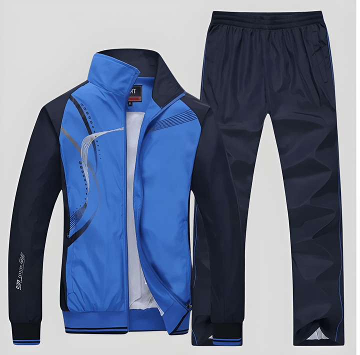 Tuta Uomo | Completo Due Pezzi | Look Sportivo Casual | 100% Poliestere