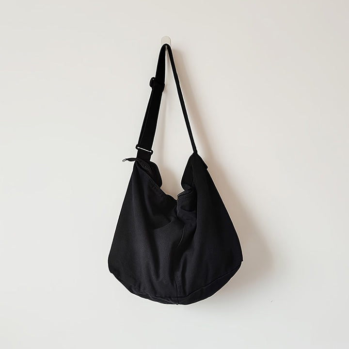 Borsa a Spalla da Uomo | Borsa a Tracolla in Canvas | Cintura Larga Regolabile | Minimalista e Sostenibile