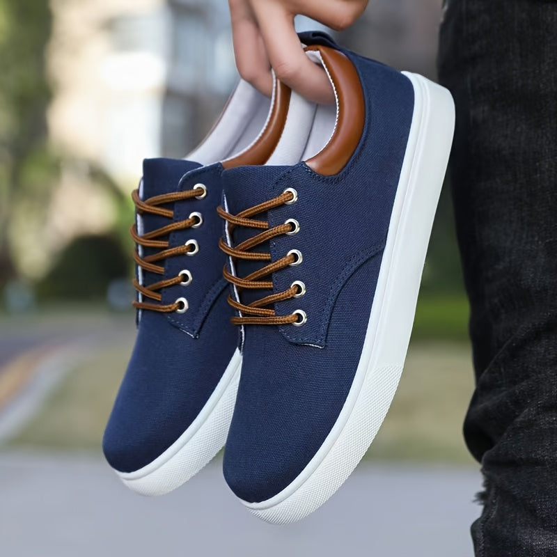 Sneakers in Tela da Uomo | Traspiranti & Leggere | Casual & Comode | Chiusura con Lacci