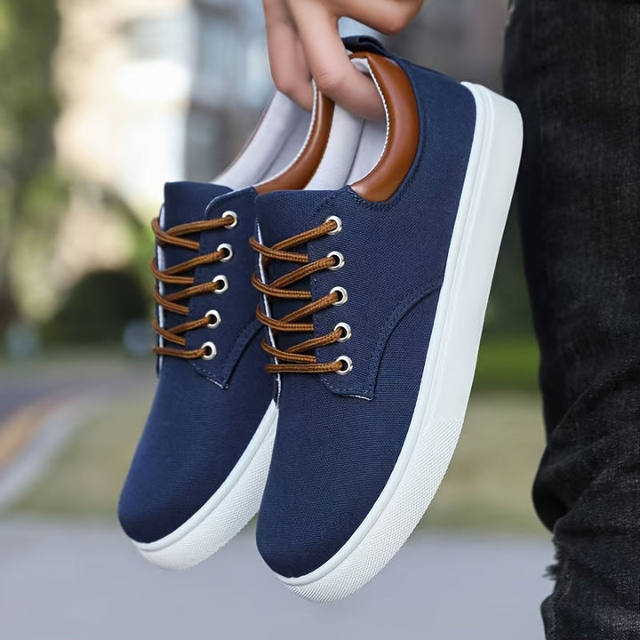 Sneakers in Tela da Uomo | Traspiranti & Leggere | Casual & Comode | Chiusura con Lacci