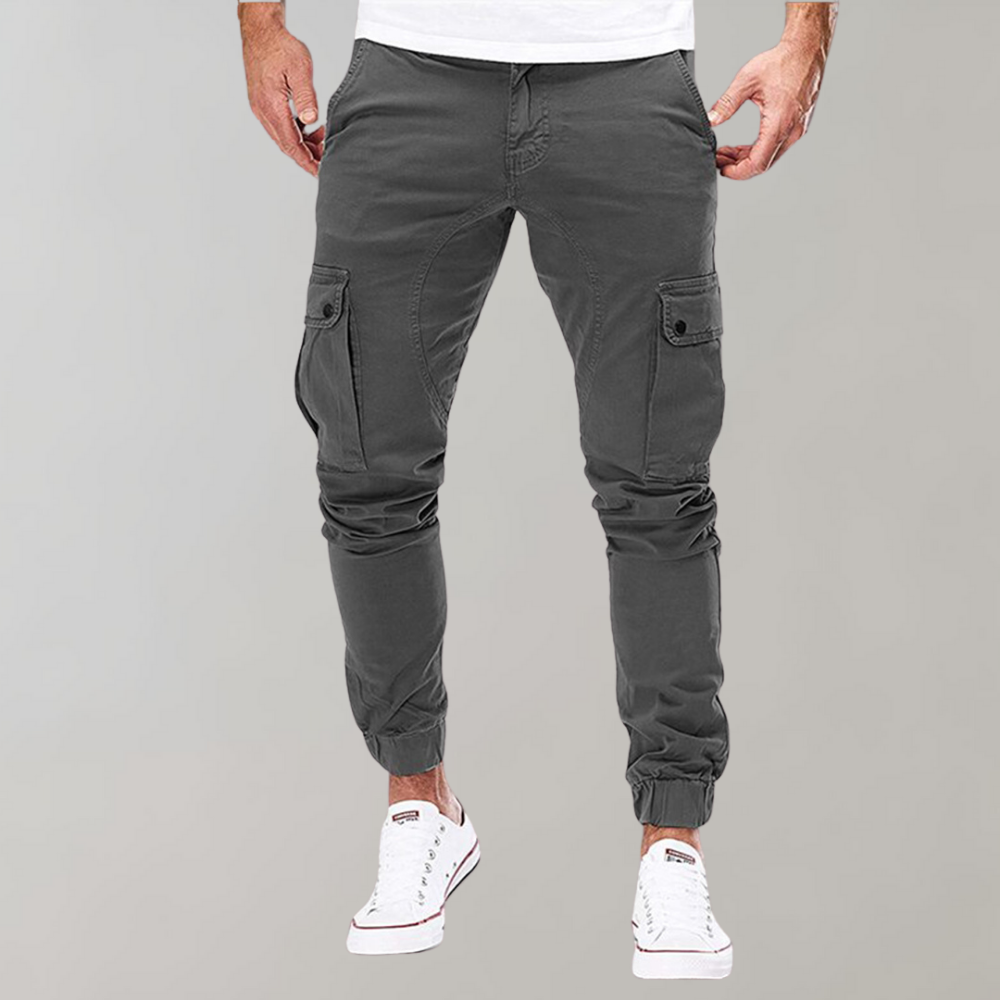 Pantaloni Cargo Slim Uomo | Cotone Premium | Stile Casual & Vestibilità Moderna