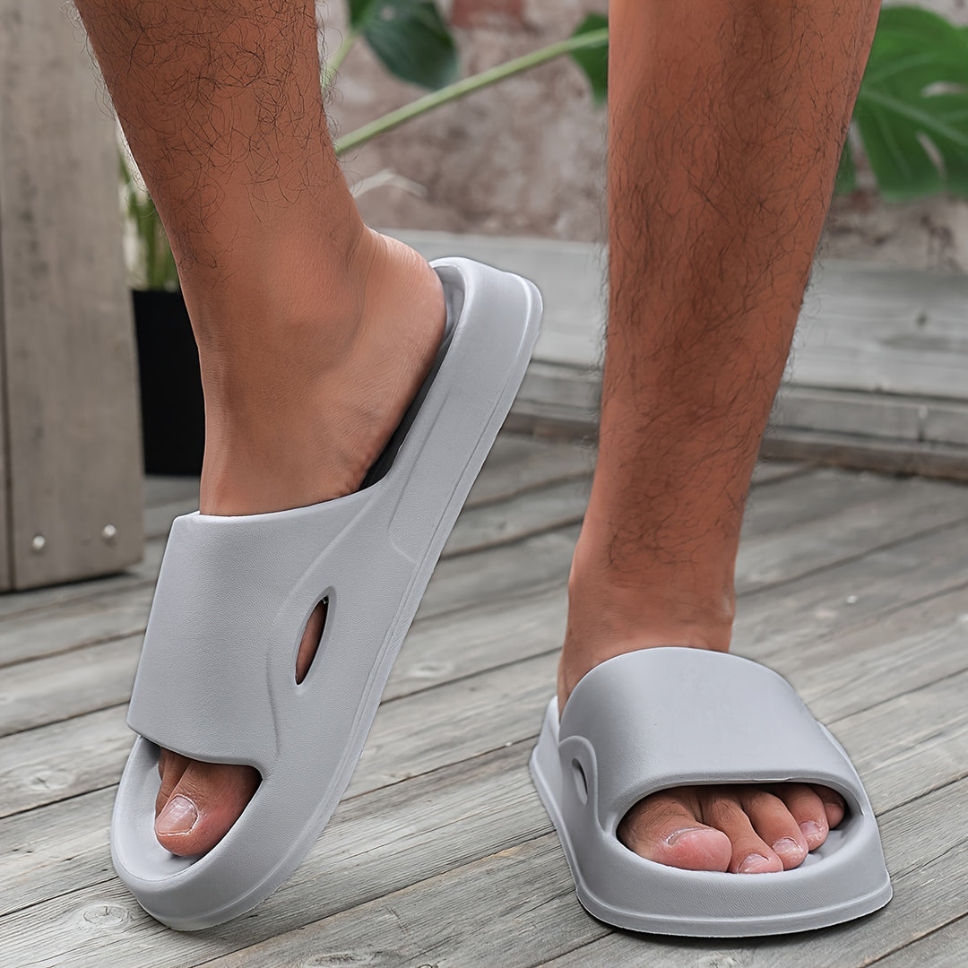 Pantofole da Uomo | Super Confortevoli Slip-On | Suola Antiscivolo Spessa | Materiale EVA
