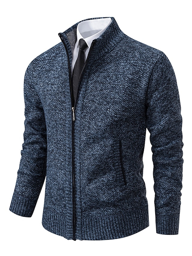Cardigan da Uomo | Maglioni Uomo Zip-up Caldo | Stile e Comfort