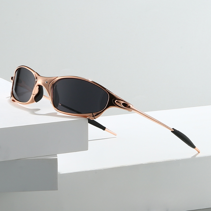 Occhiali da Sole da Uomo | Telaio Metallico Resistente | Lenti Polarizzate | Massima Protezione UV & Stile Outdoor