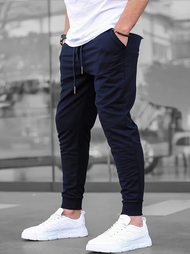 Pantaloni Sportivi da Uomo | Leggeri & Traspiranti | Coulisse & Slim-Fit