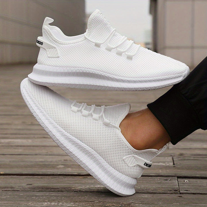 Scarpe da Corsa da Uomo | Basse & Traspiranti | Scarpe Sportive Casual per Esterni | Con Lacci