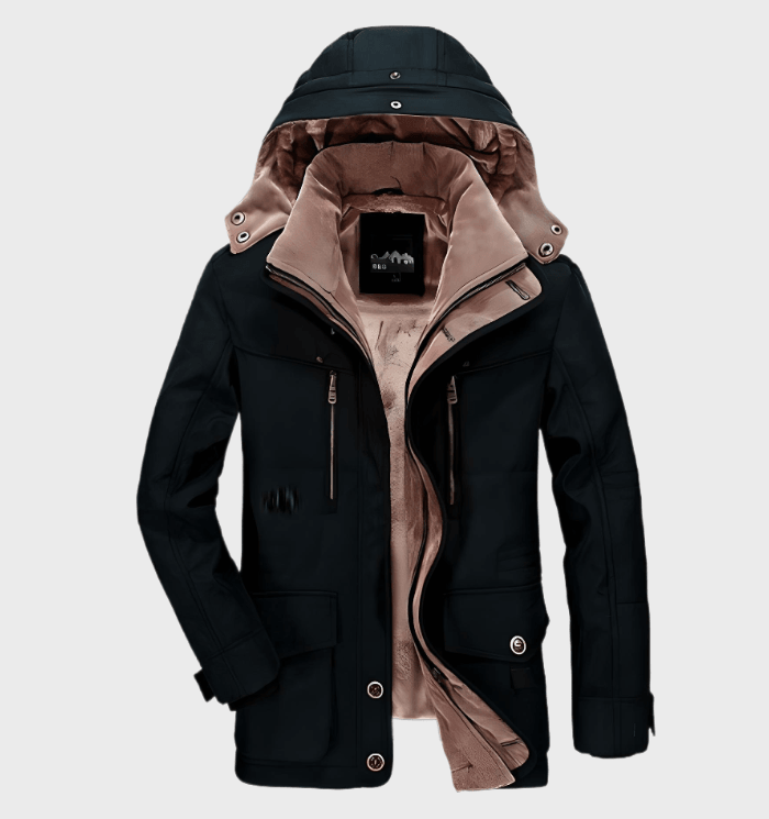 Parka Invernale Uomo | Lungo con Cappuccio | Extra Caldo