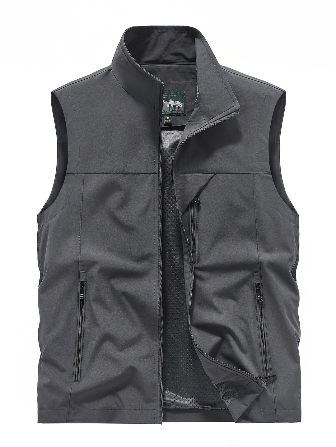 Gilet Sportivo Uomo | Leggero & Traspirante | Gilet Outdoor Senza Maniche | Poliestere