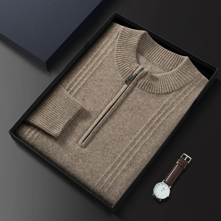 Maglione Uomo Invernale | Collo Alto | Maglia Morbida Fine