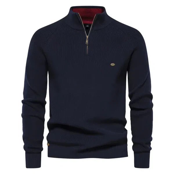 Maglione Uomo in Maglia | Stile Classico & Comfort | Tessuto Morbido e Traspirante