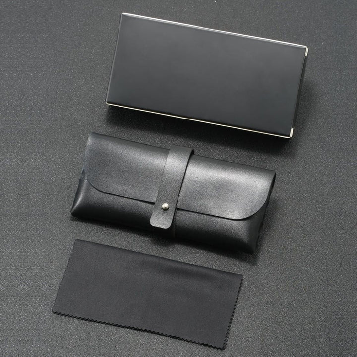 Occhiali da sole da uomo | Montatura quadrata in acciaio inossidabile | Lenti TAC polarizzate | Elegante e durevole