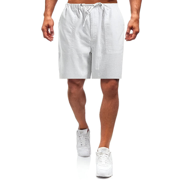 Shorts da Uomo | Stile Estivo Casual | Traspirante & Confortevole | Lino Cotone