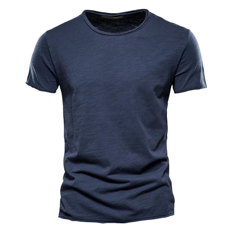 T-shirt da uomo | Vestibilità Slim Fit | Cotone Traspirante | Manica Corta | Top Casual