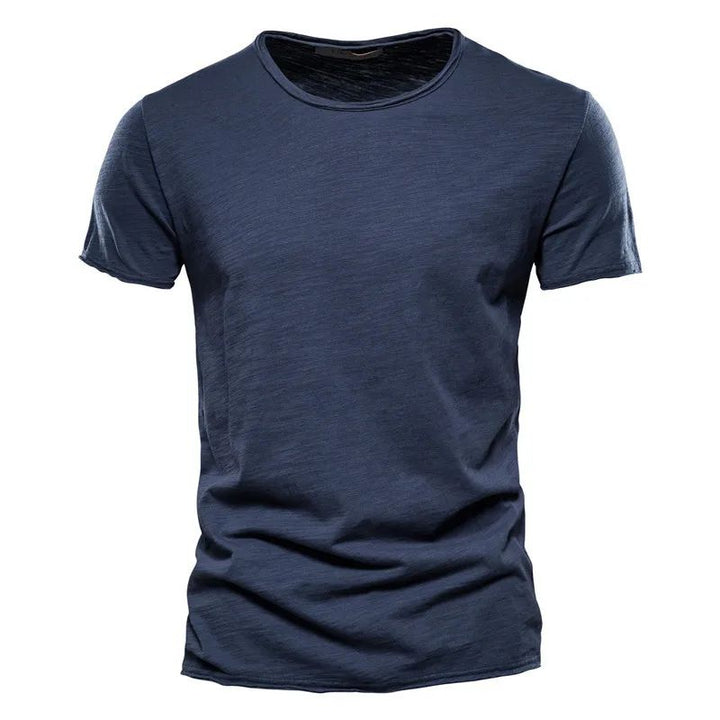 T-shirt da uomo | Vestibilità Slim Fit | Cotone Traspirante | Manica Corta | Top Casual