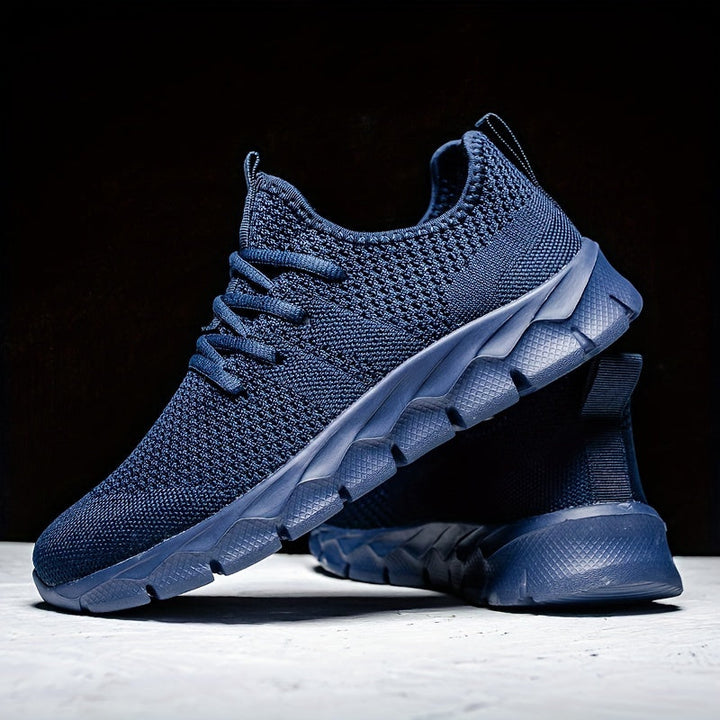 Sneakers Uomo | Traspiranti e Leggere | Design in Mesh alla Moda | Scarpe da Corsa Confortevoli