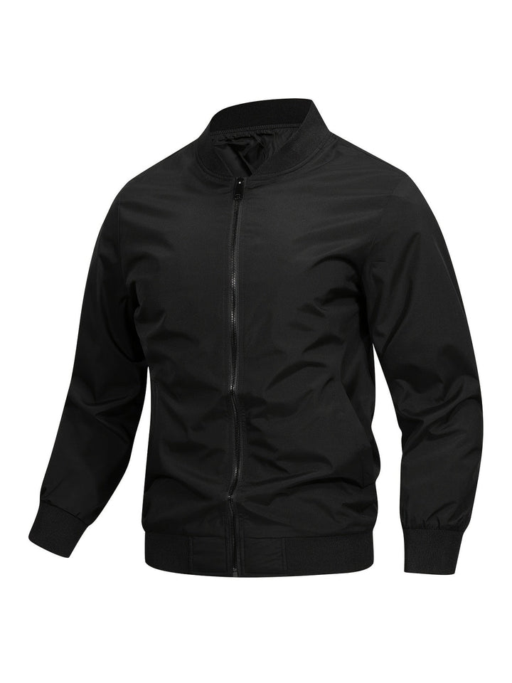 Giacca Uomo Antivento | Leggera & Traspirante | Collo Alto