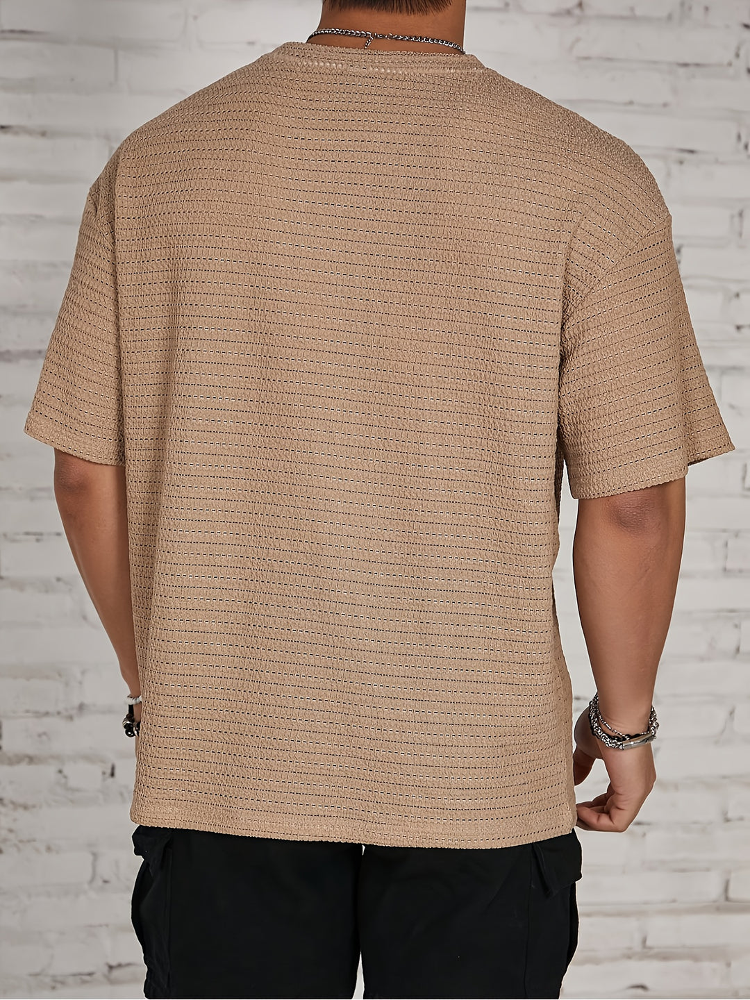 Camicia da Uomo | Leggera & Traspirante | Maniche Corte | Poliestere Premium