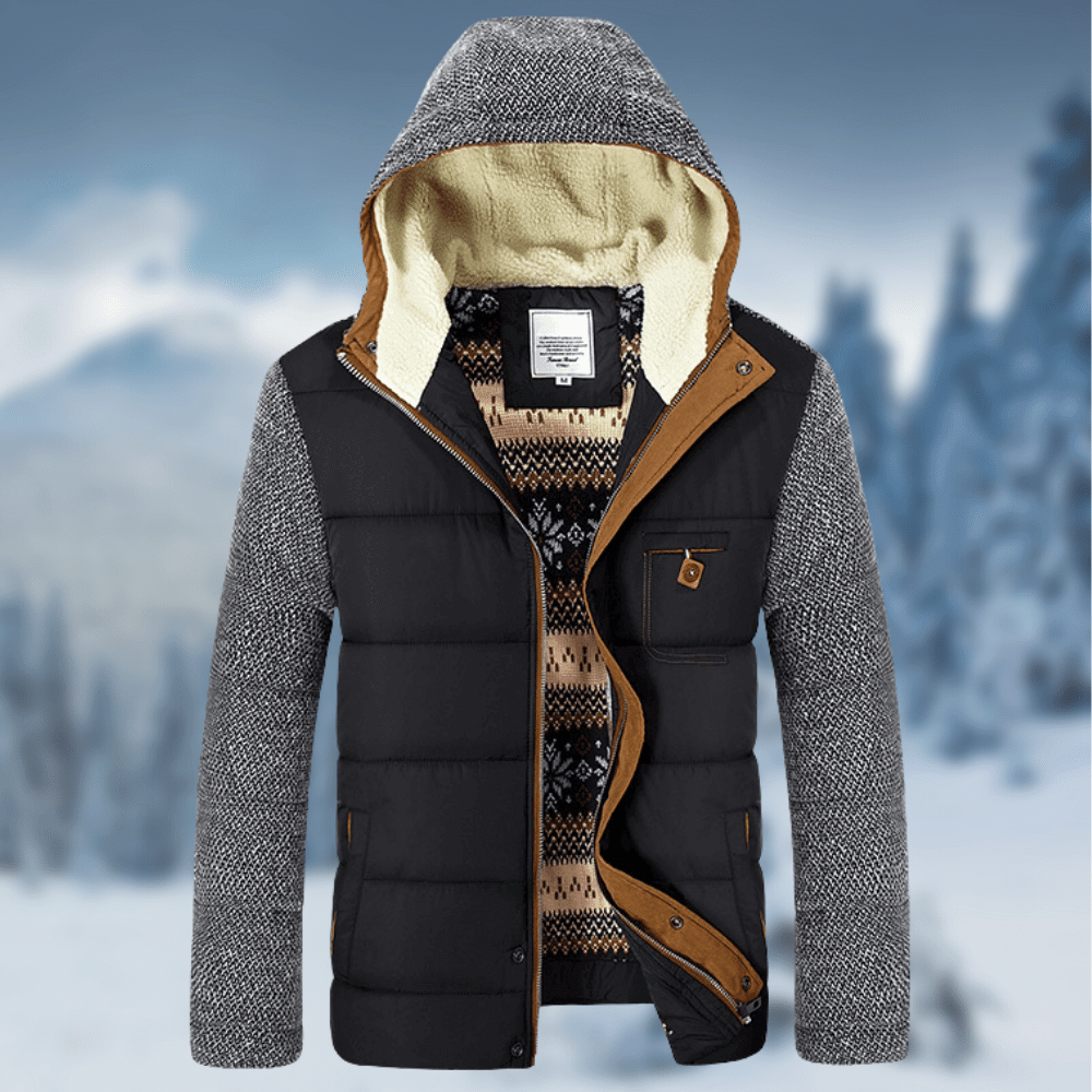 Parka Invernale Uomo | Imbottito con Cappuccio