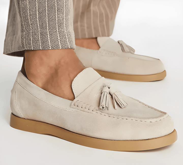 Mocassini Uomo | Leggeri Slip-on | Traspiranti & Comodi | Suola in Gomma