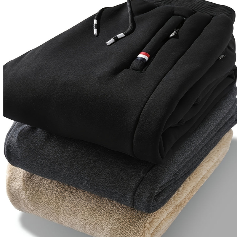 Pantaloni Uomo | Caldi e comodi per l'inverno | 2 pezzi