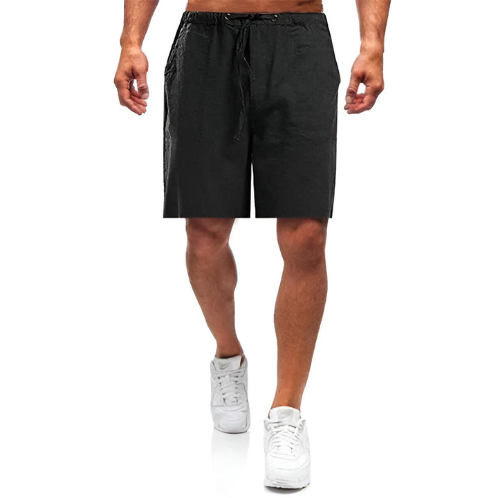 Shorts da Uomo | Stile Estivo Casual | Traspirante & Confortevole | Lino Cotone