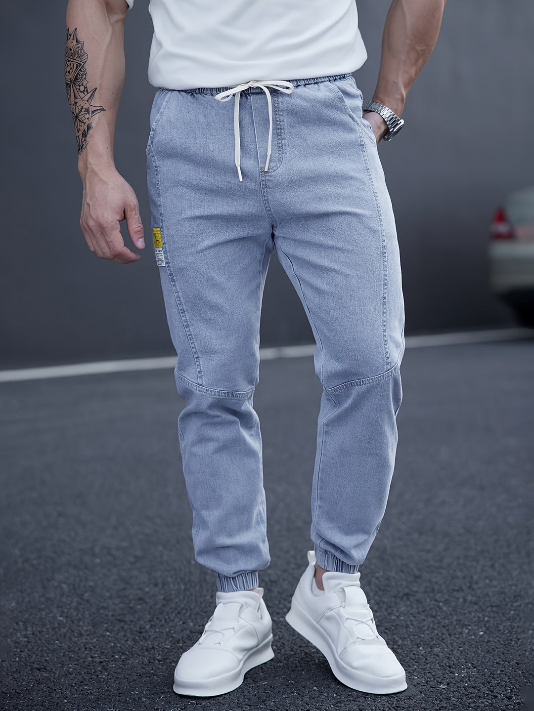 Jeans da Uomo | Gamba Affusolata | Streetstyle e Comfort | Primavera