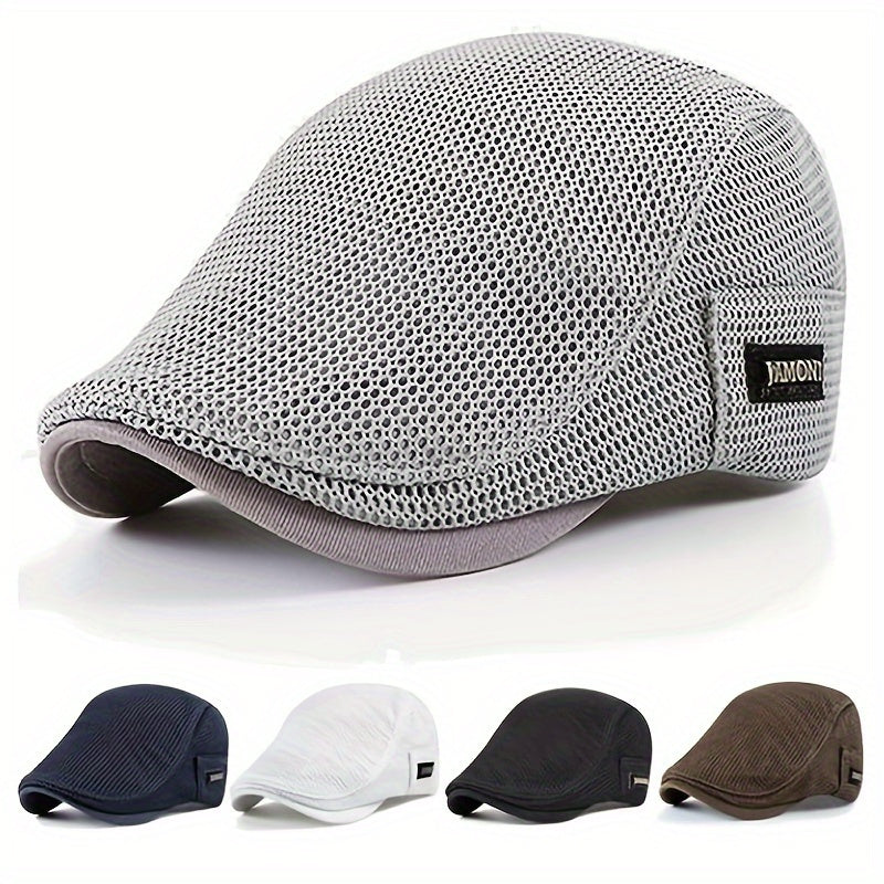 Berretto da Uomo | Retro & Traspirante | Design Estivo Classico per Casual & Stile