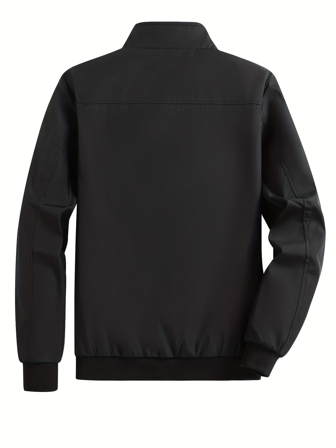 Giacca Leggera da Uomo | Antivento con Zip | Colletto Alto | Poliestere