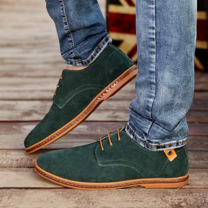 Scarpe da Uomo | Casual & Confortevoli | Design Classico | Oxford in Camoscio