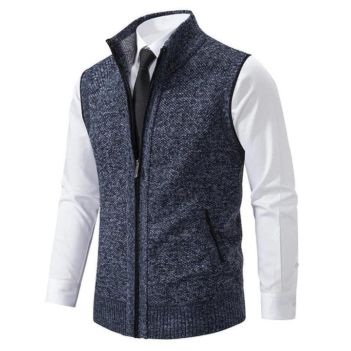 Maglioni Uomo | Classico Maglione con Rzip | Morbido e Caldo
