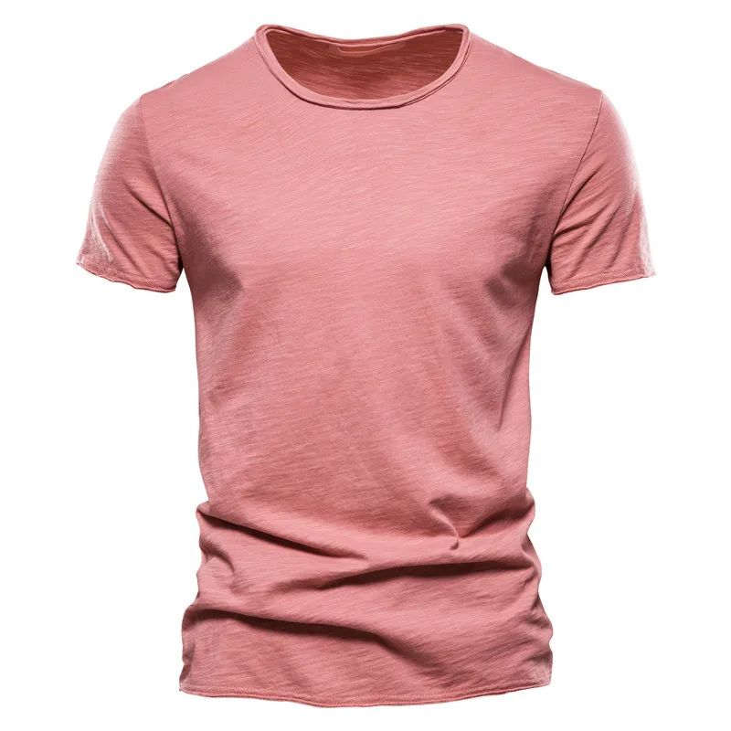 T-shirt da uomo | Vestibilità Slim Fit | Cotone Traspirante | Manica Corta | Top Casual