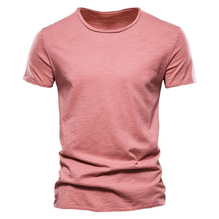 T-shirt da uomo | Vestibilità Slim Fit | Cotone Traspirante | Manica Corta | Top Casual