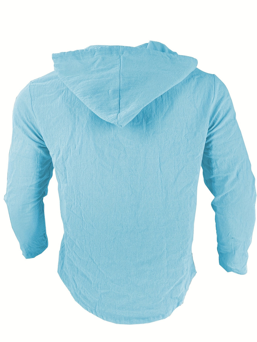 Camicia da Uomo | Cotone-Lino | Con Cappuccio e Coulisse | Casual e Stile