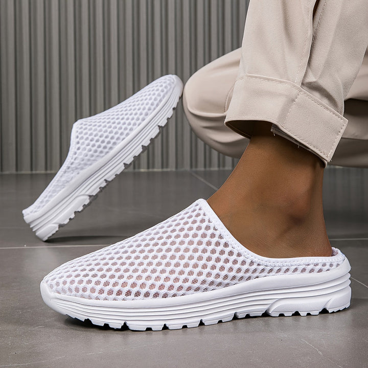 Pantofole da Uomo | Slip-on con Design Cavo | Mesh Traspirante | Leggere e Resistenti