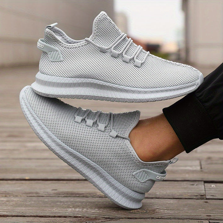 Scarpe da Corsa da Uomo | Basse & Traspiranti | Scarpe Sportive Casual per Esterni | Con Lacci