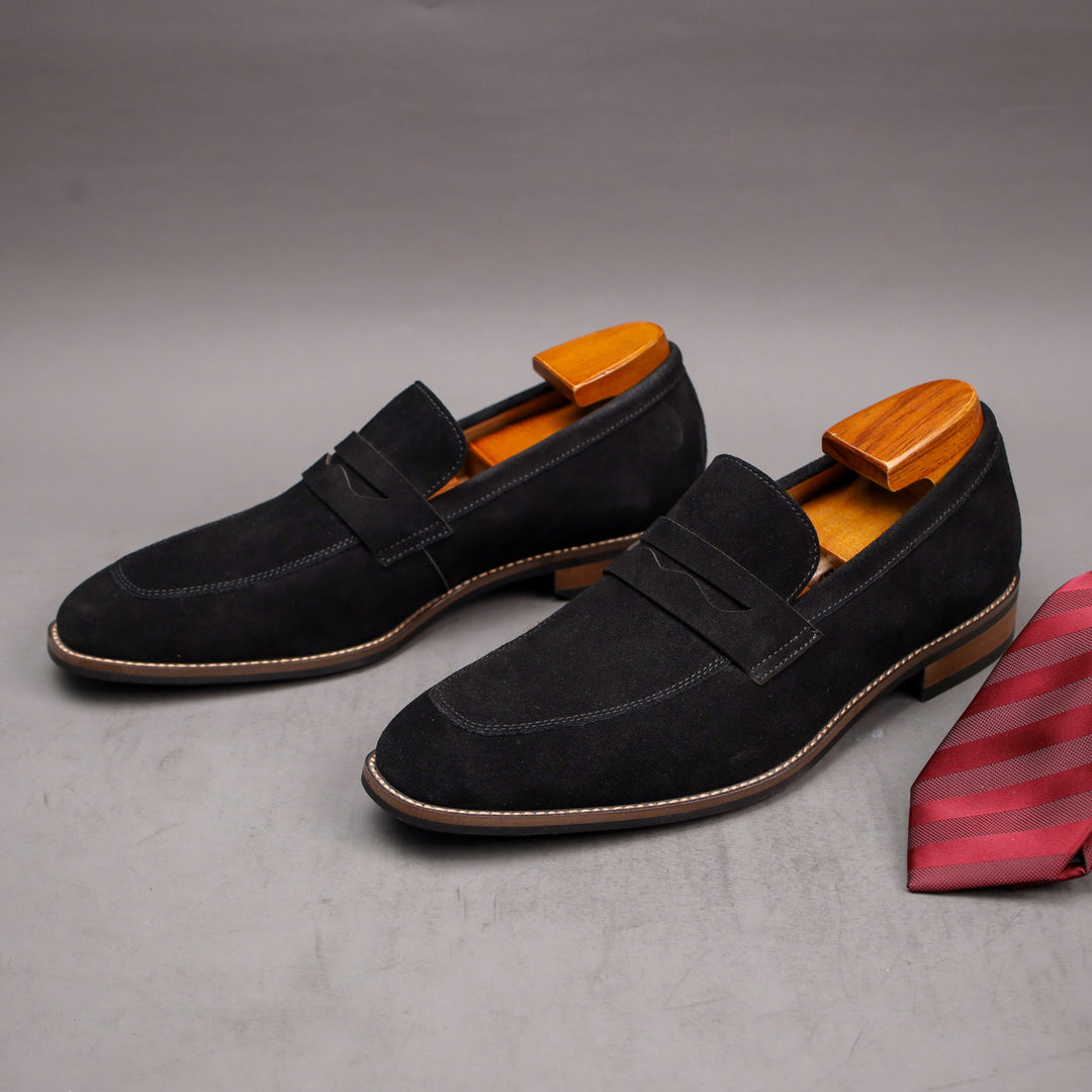 Mocassini da Uomo | Vera Pelle Suède | Slip-On Comfort | Elegante & Durevole