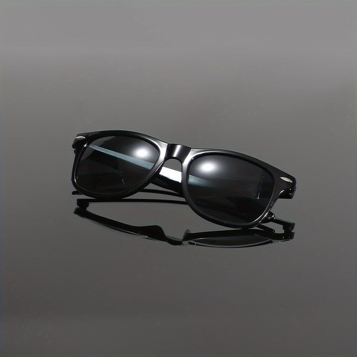 Occhiali da sole da uomo | Stile Vintage | Montatura in PC con Rivestimento Antiriflesso | Comfort Quotidiano
