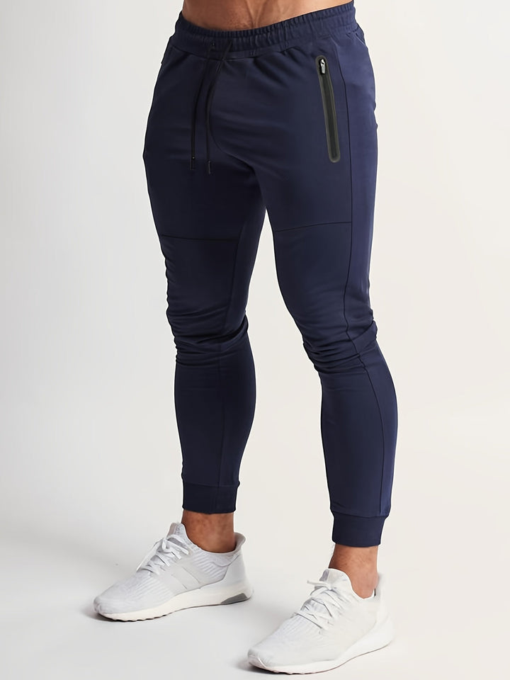 Pantaloni Sportivi da Uomo | Asciugatura Rapida & Leggeri | Corda di Regolazione | Vestibilità Slim