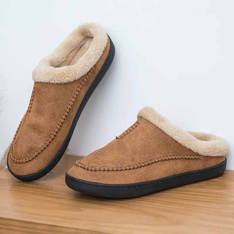 Pantofole da Uomo | Ciabatte Invernali | Calde & Antiscivolo