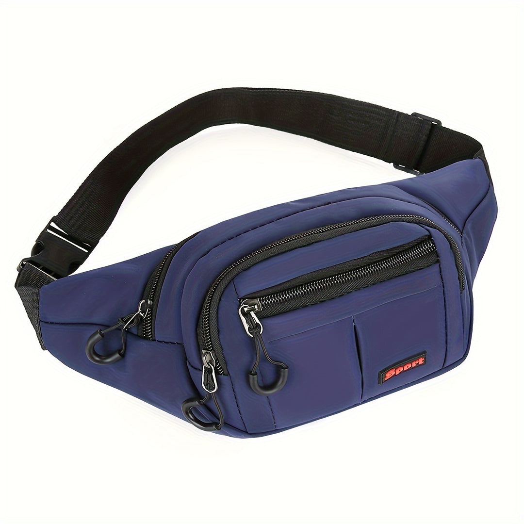 Borsa a vita da uomo | Multifunzionale e resistente | Grande capacità e design sportivo