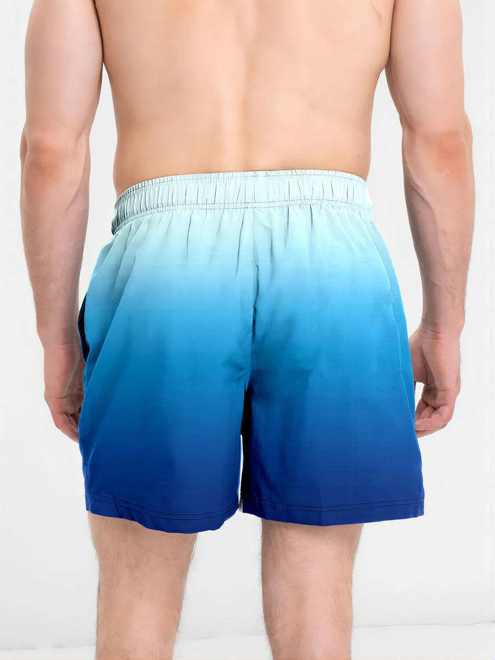 Pantaloni da spiaggia da uomo | Asciugatura rapida e leggeri | Cordoncino e design ombre | Abbigliamento attivo estivo